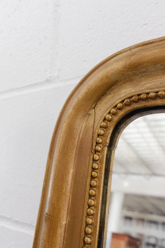 petite antique French louis Philippe mirror