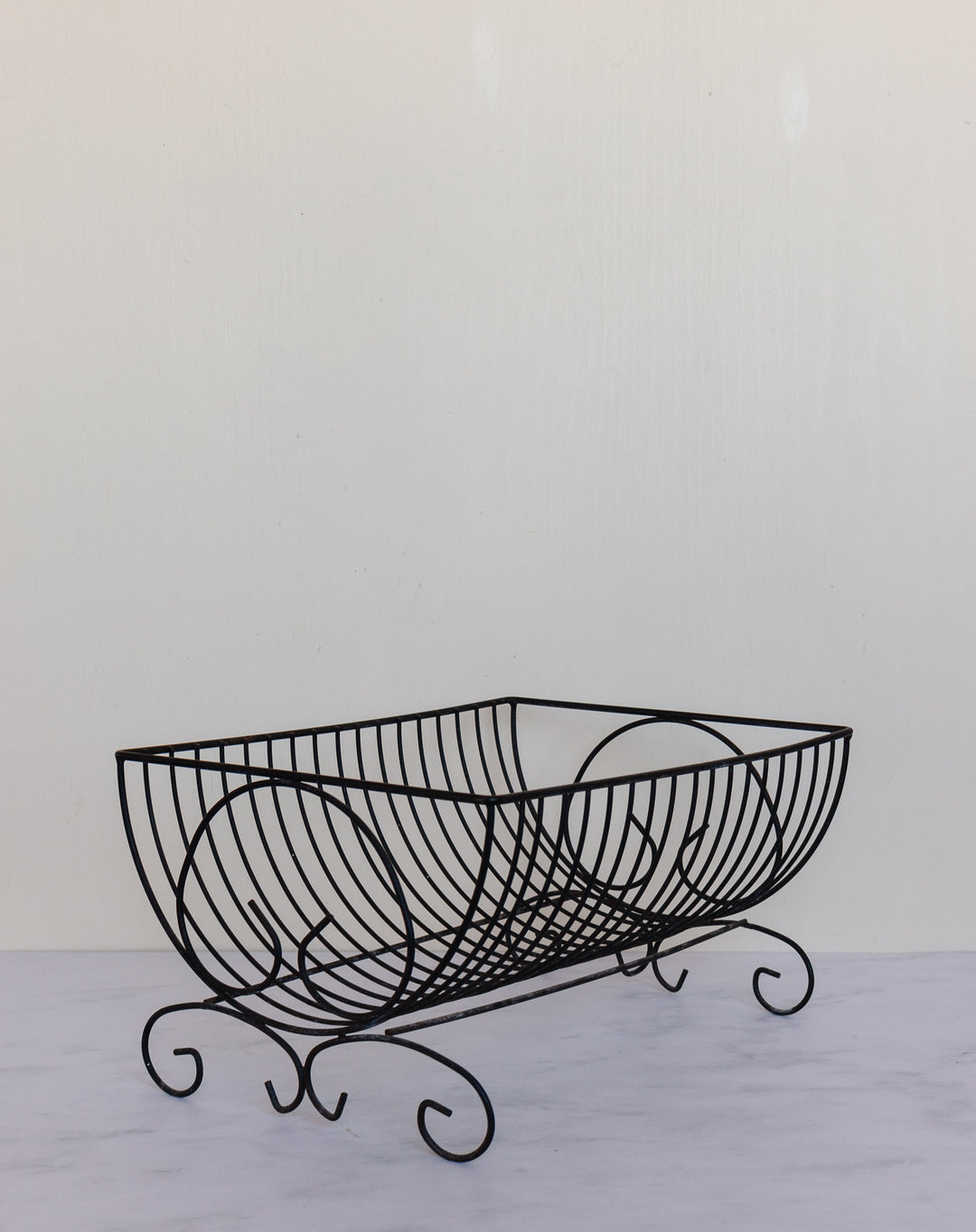 vintage French wire dish drying rack