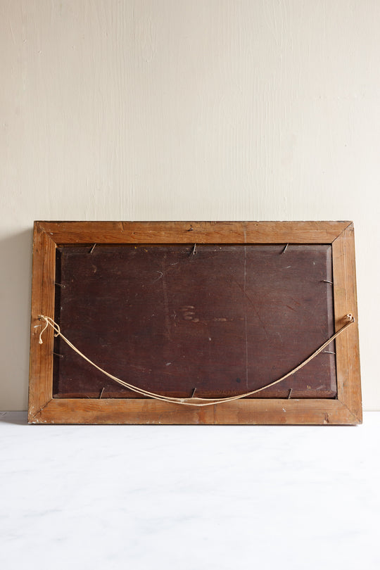 la réflection des arbres