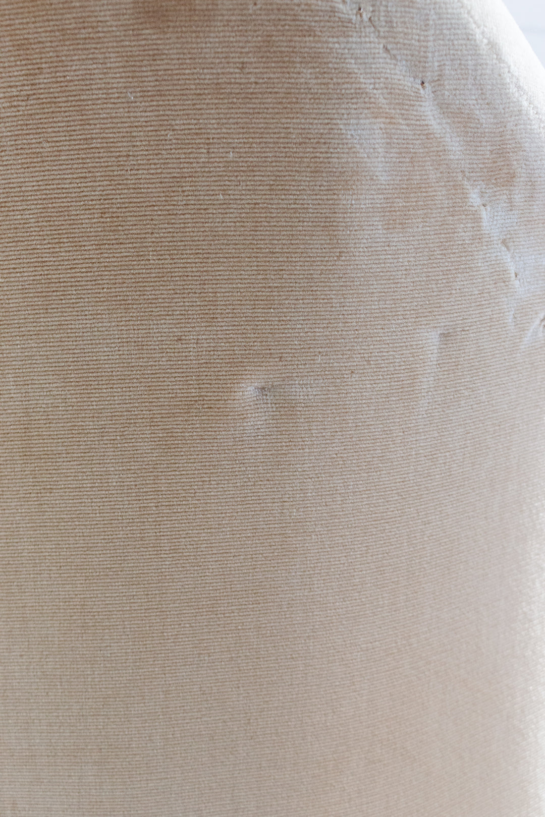 set of two vintage french distressed crapaud chair