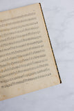 pair of antique french music books