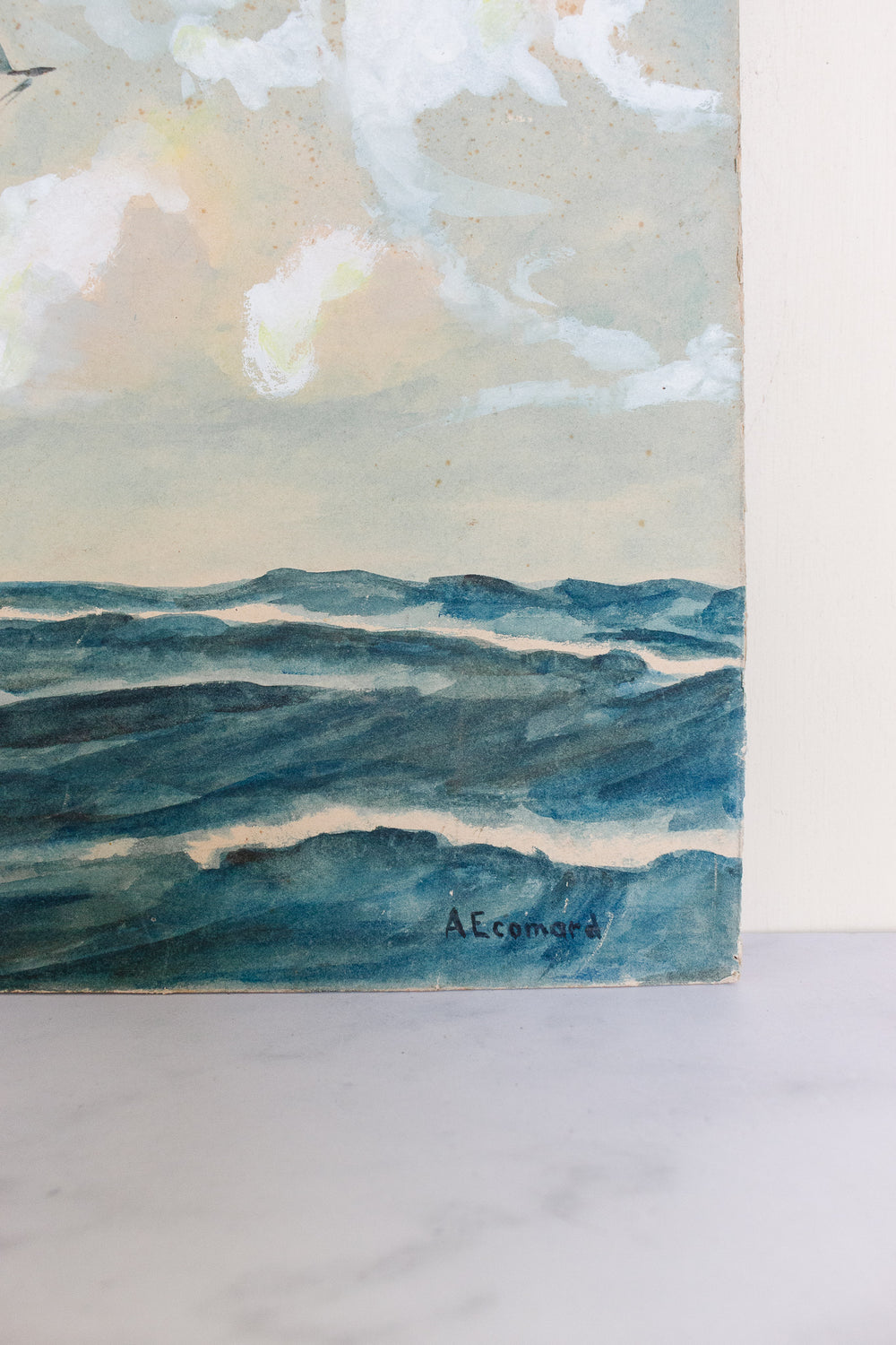 le bateau sur les vagues