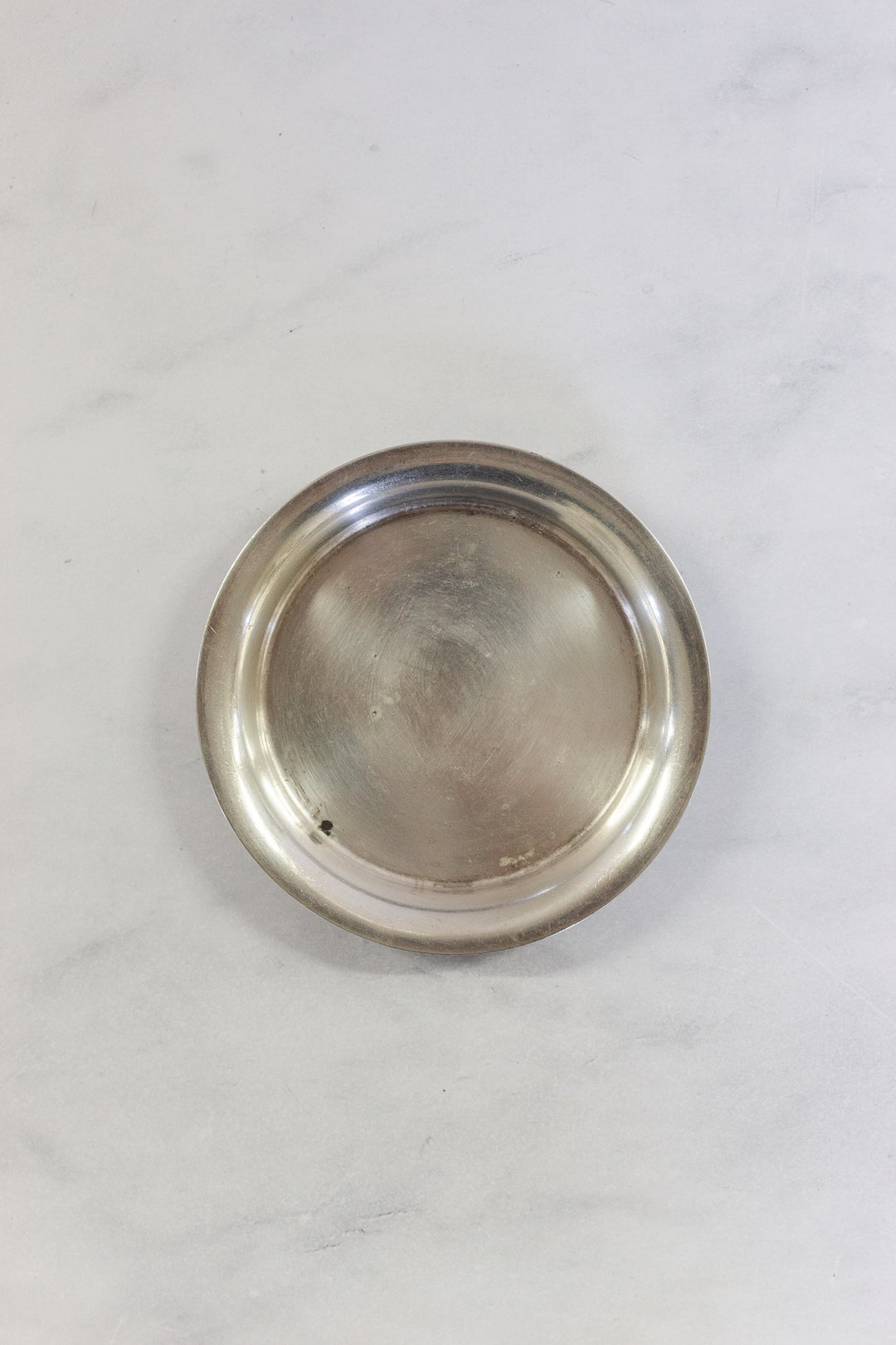 vintage French silverplate  wine coasters