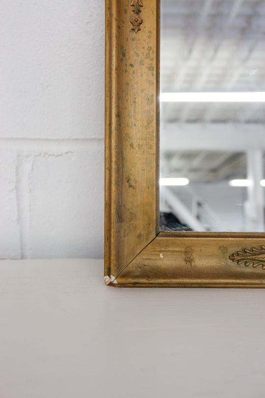 vintage French gilt mirror