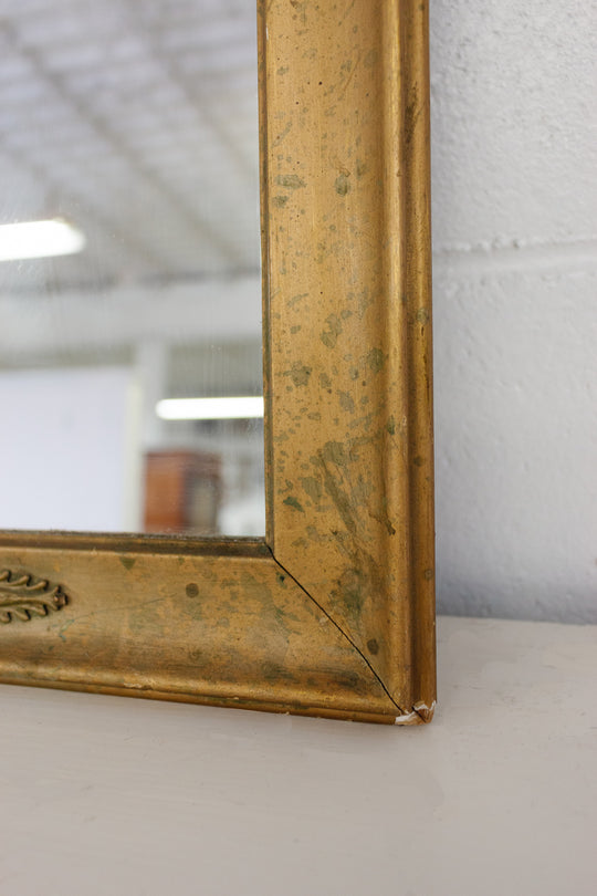 vintage French gilt mirror