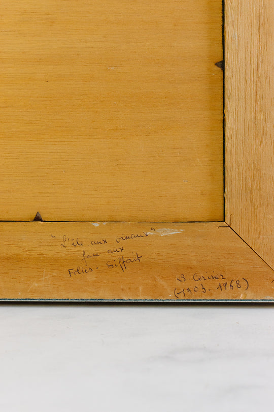 une peinture de paysage