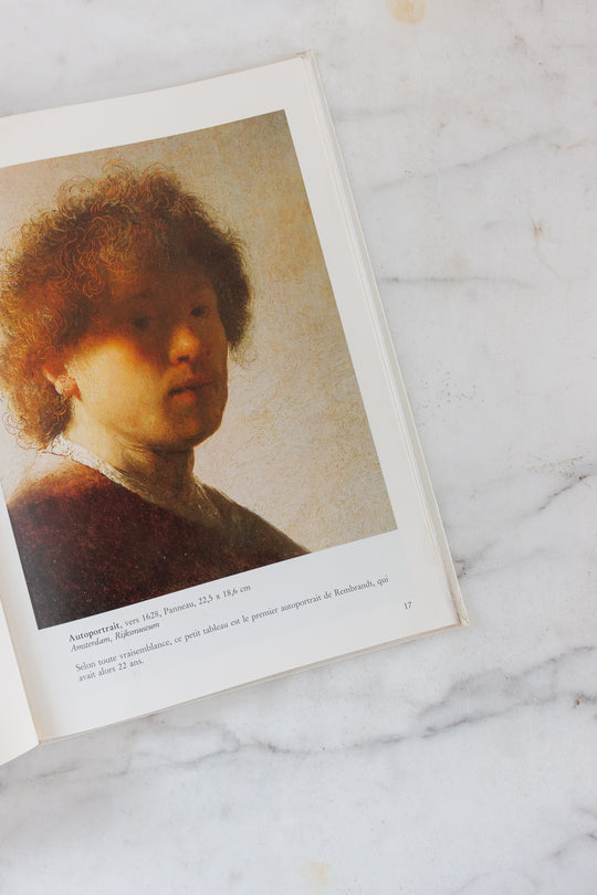 "Rembrandt" vintage french art book