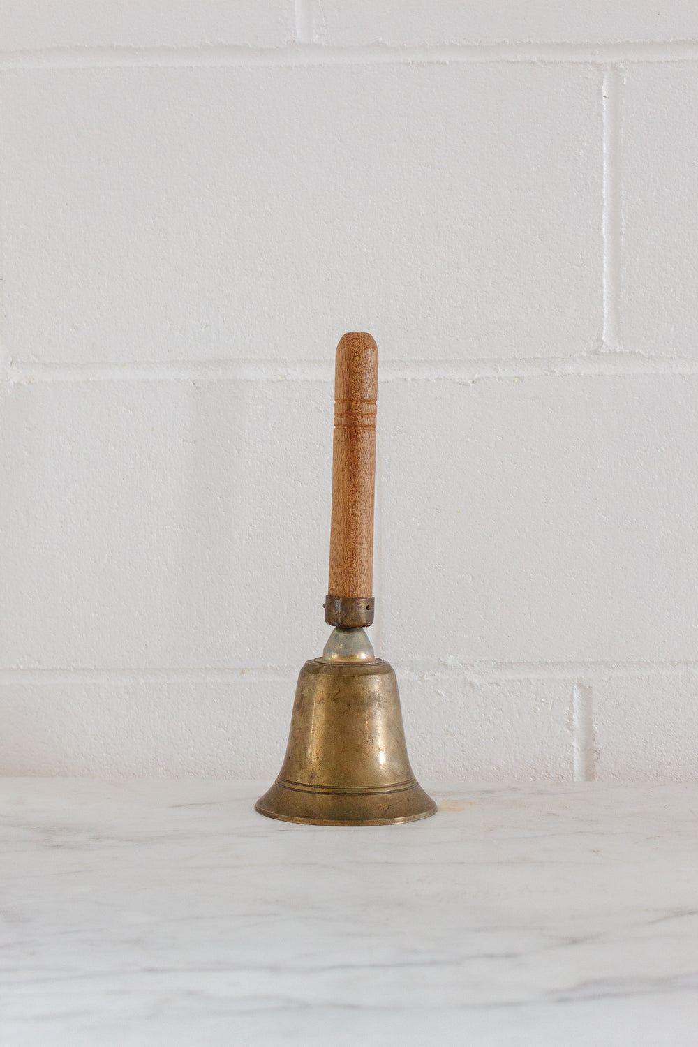 antique French school hand bell