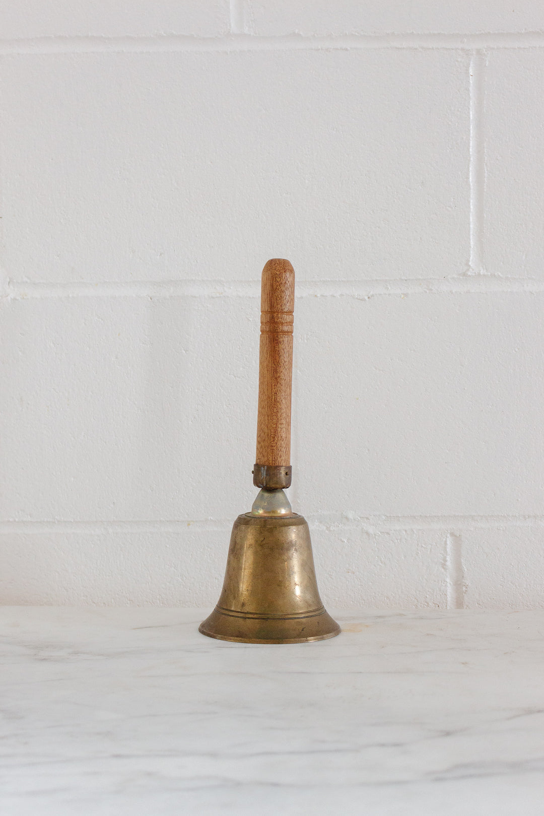 antique French school hand bell