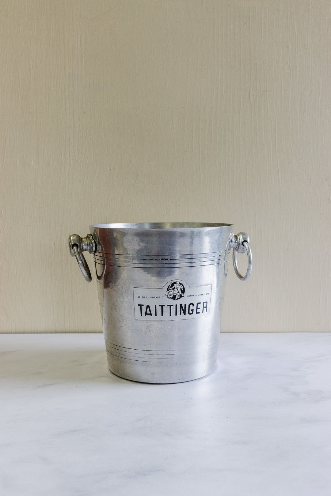 vintage french aluminum champagne buckets