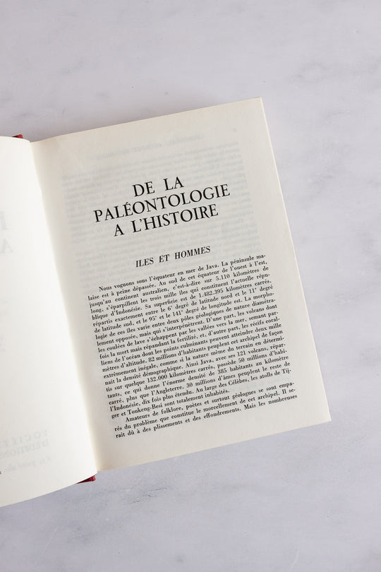 1960s French history books, “rainbow” stack