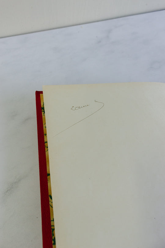 antique French music books, set of three