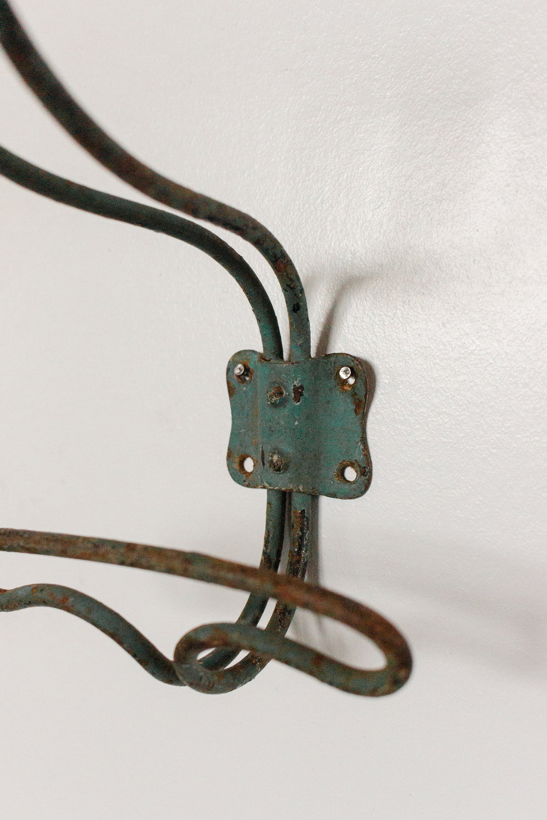 vintage french metal wall mounted hook