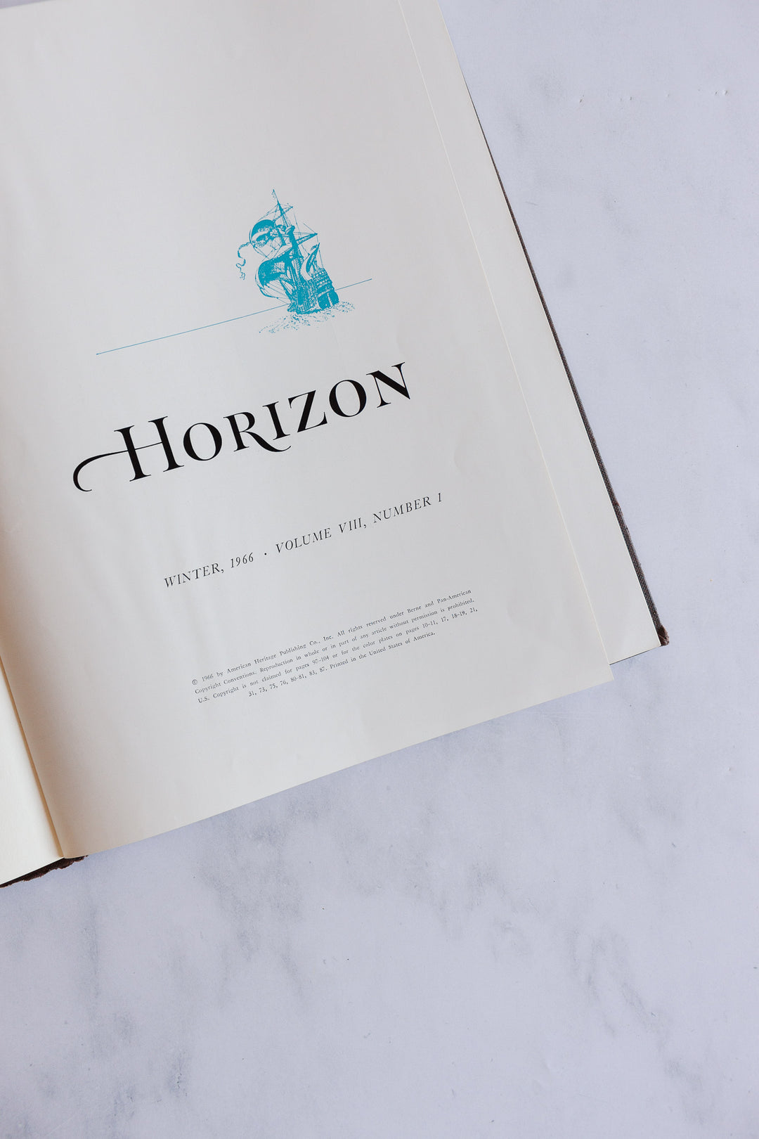 1960s “horizon” art books, set of 3