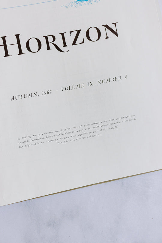 1960s “horizon” art books, set of 3