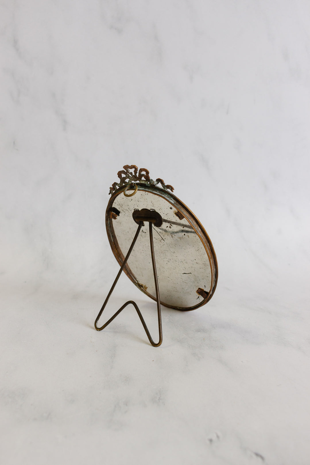 set of three petite antique French frames