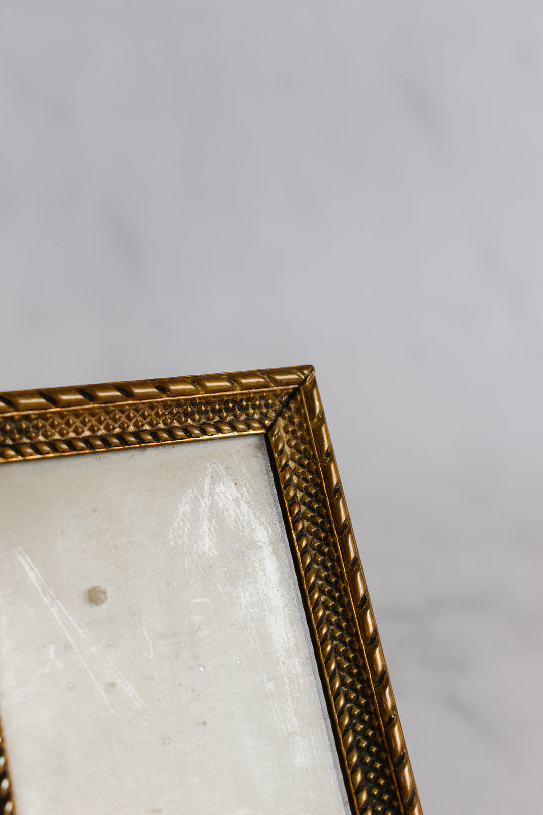 set of three petite antique French frames