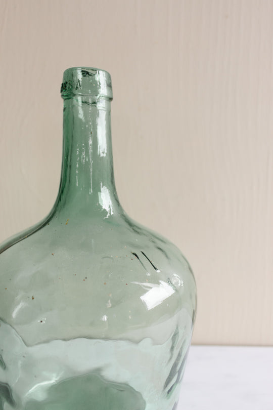 vintage Italian demijohn, small