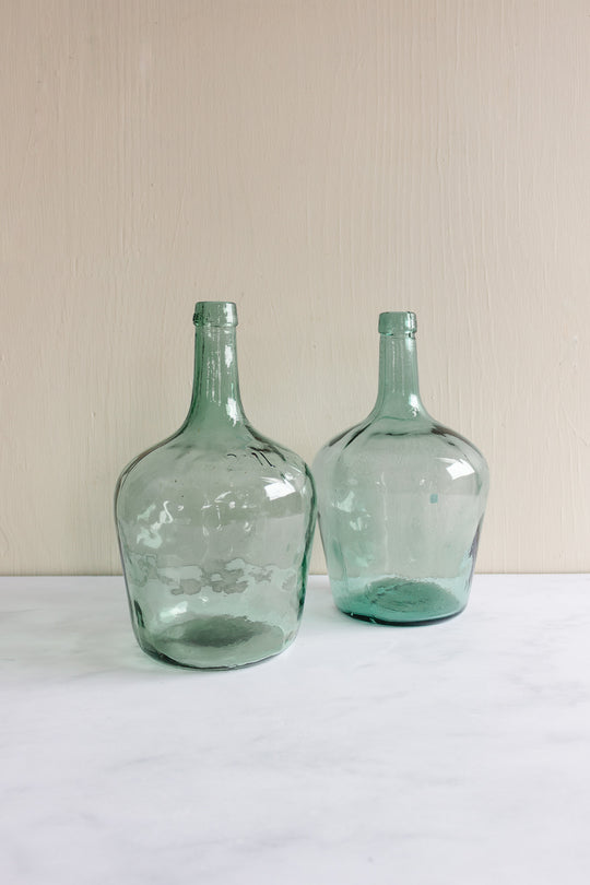 vintage Italian demijohn, small