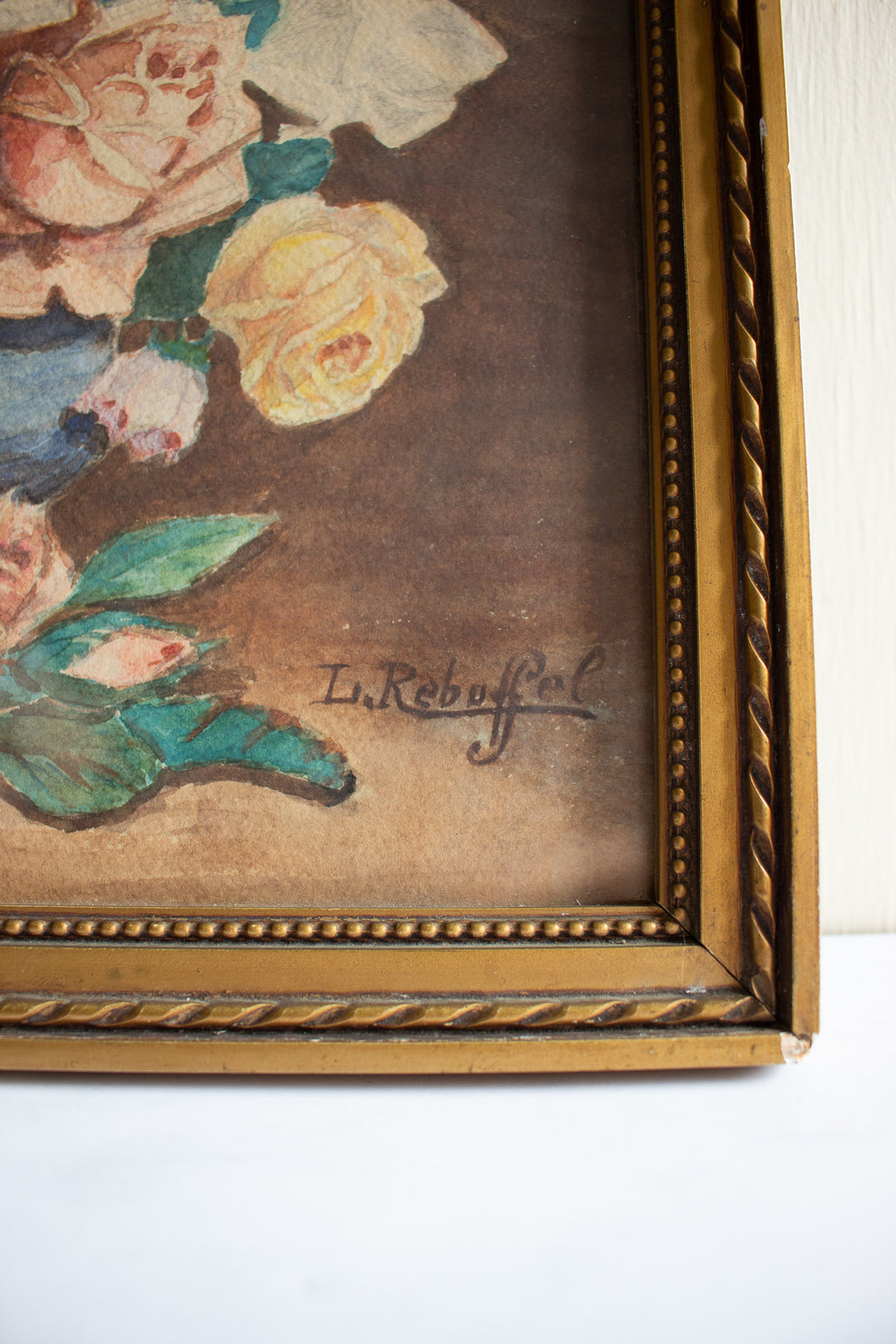les roses en aquarelle