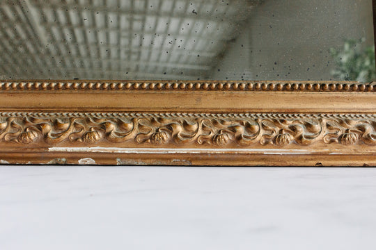 turn of the century bronze louis philippe mirror