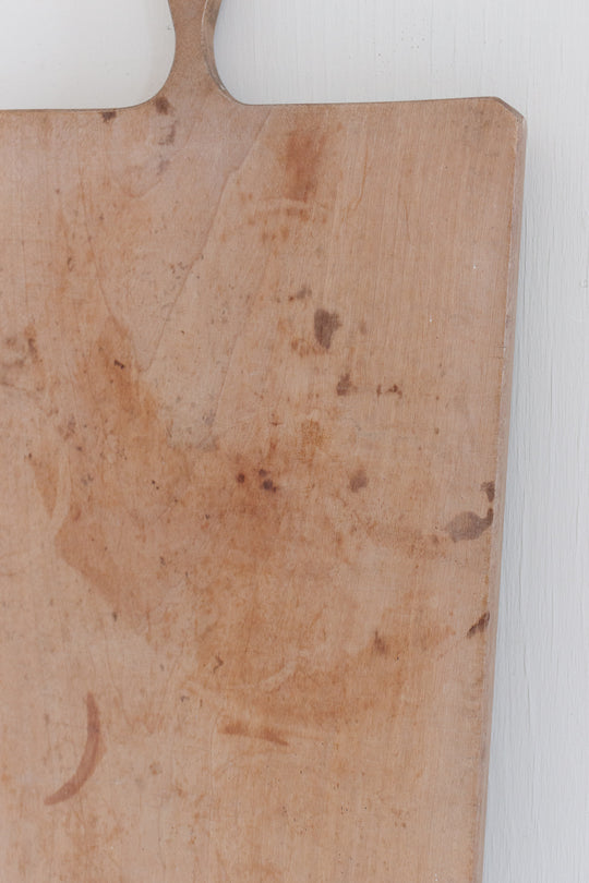 vintage French bread board, large