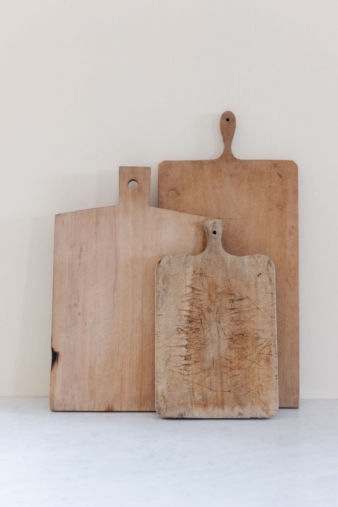 vintage French bread board, large