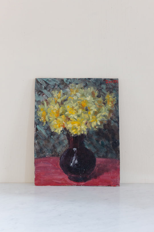 les fleurs jaunes