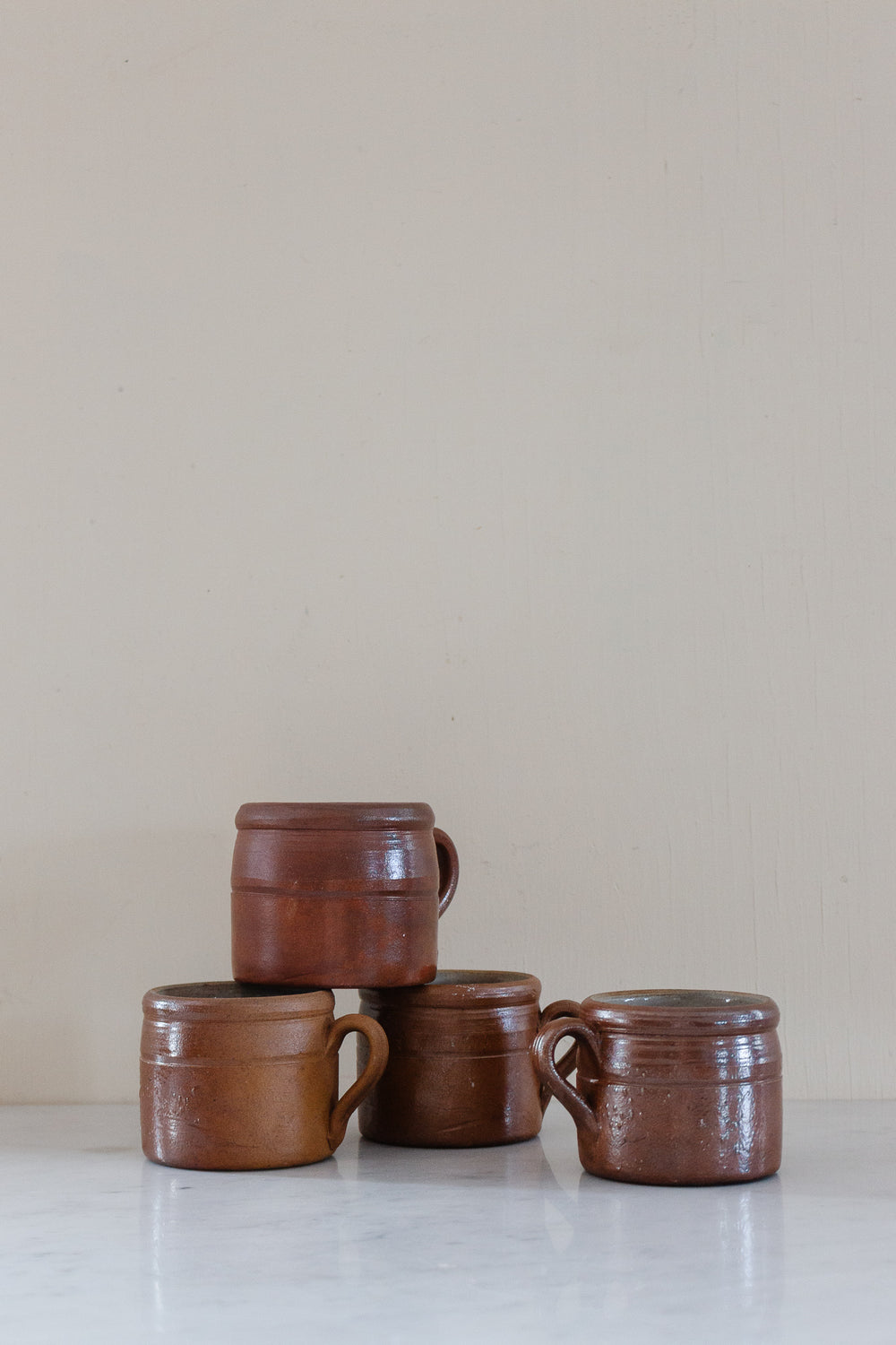 vintage french stoneware confit pot