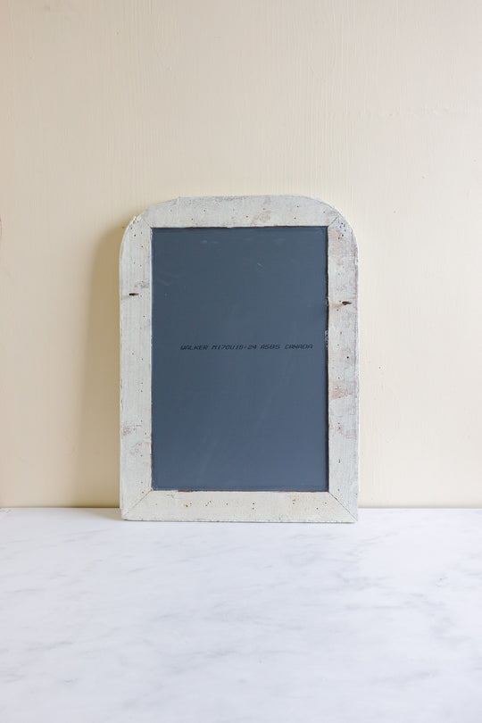 antique French louis philippe mirror, white finish