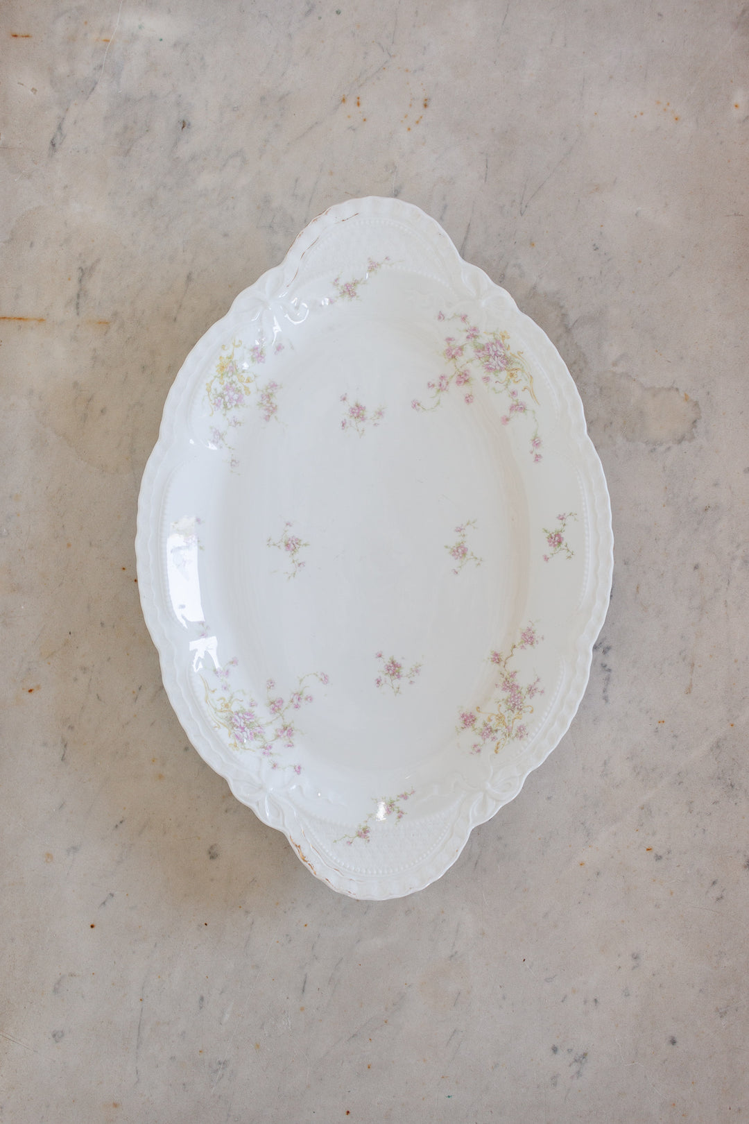 antique Limoges porcelain platter