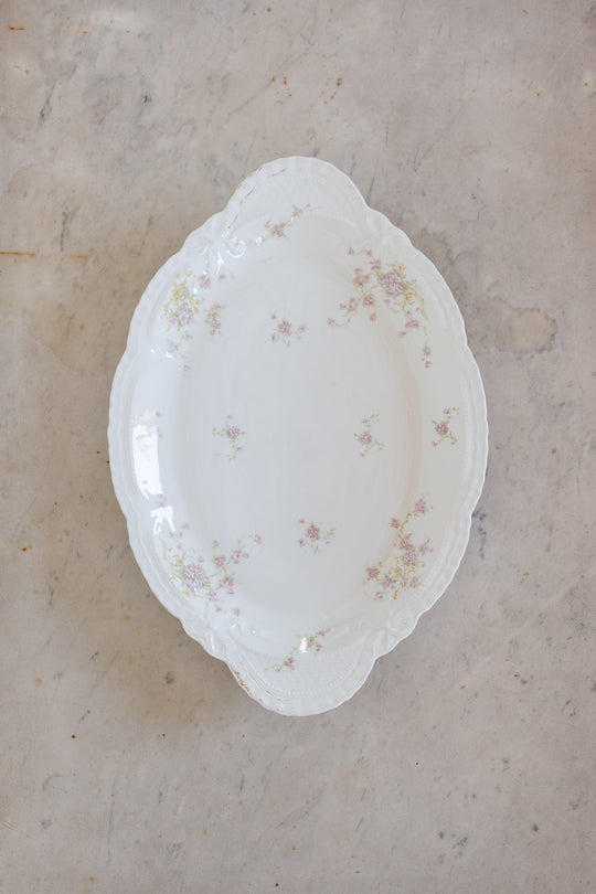 antique Limoges porcelain platter