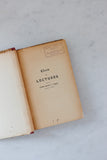 vintage french hardcover school book "choix de lectures"