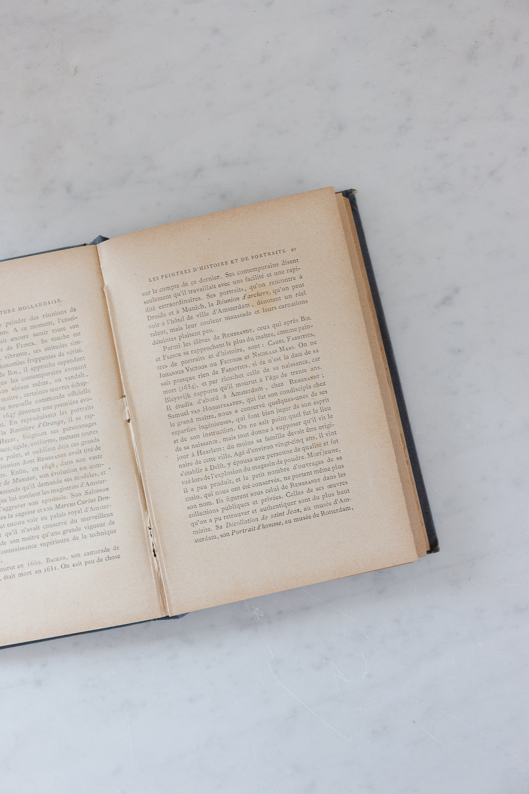 vintage french book " la peinture française"