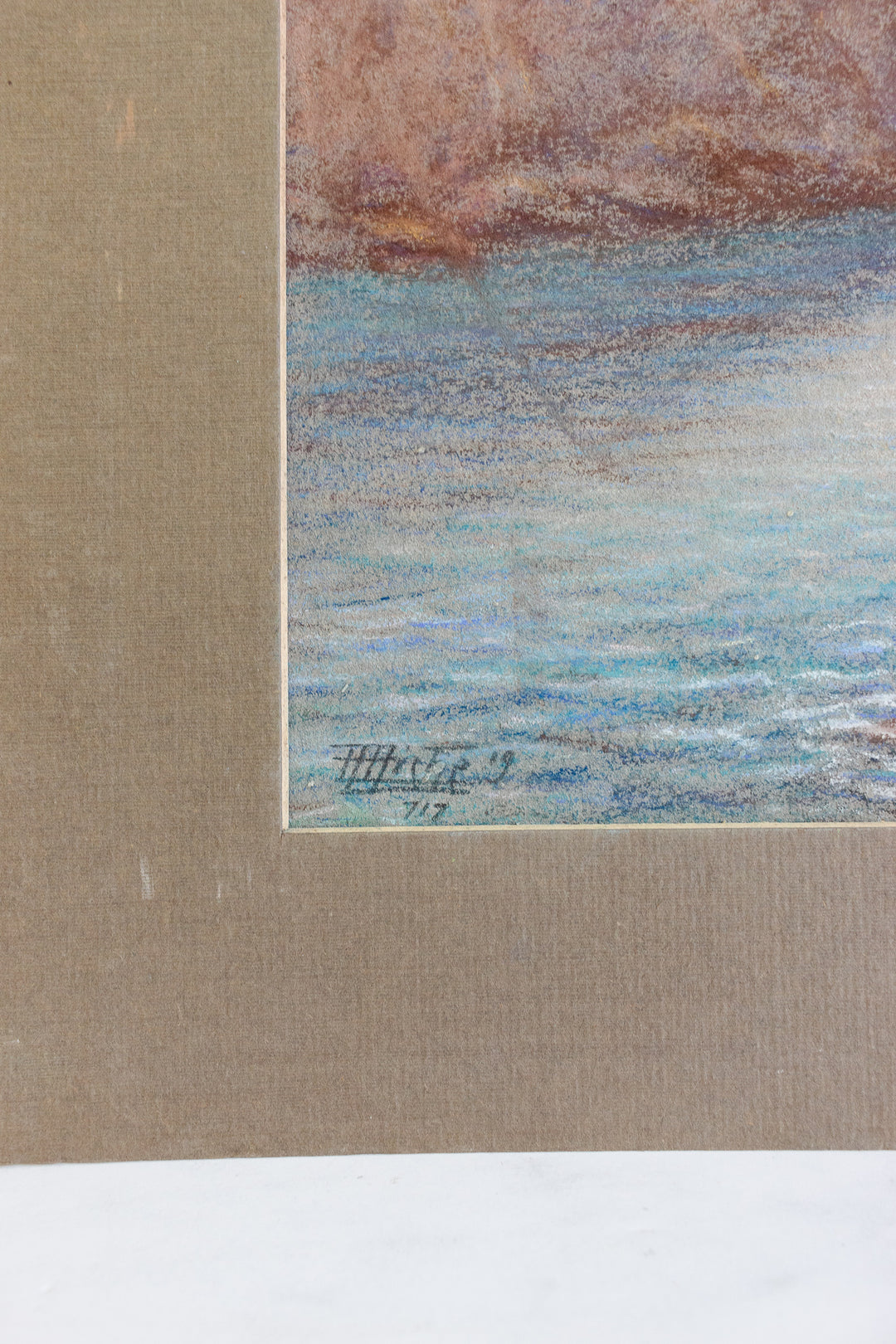 antique french artist portfolio, set of 14 landscape works