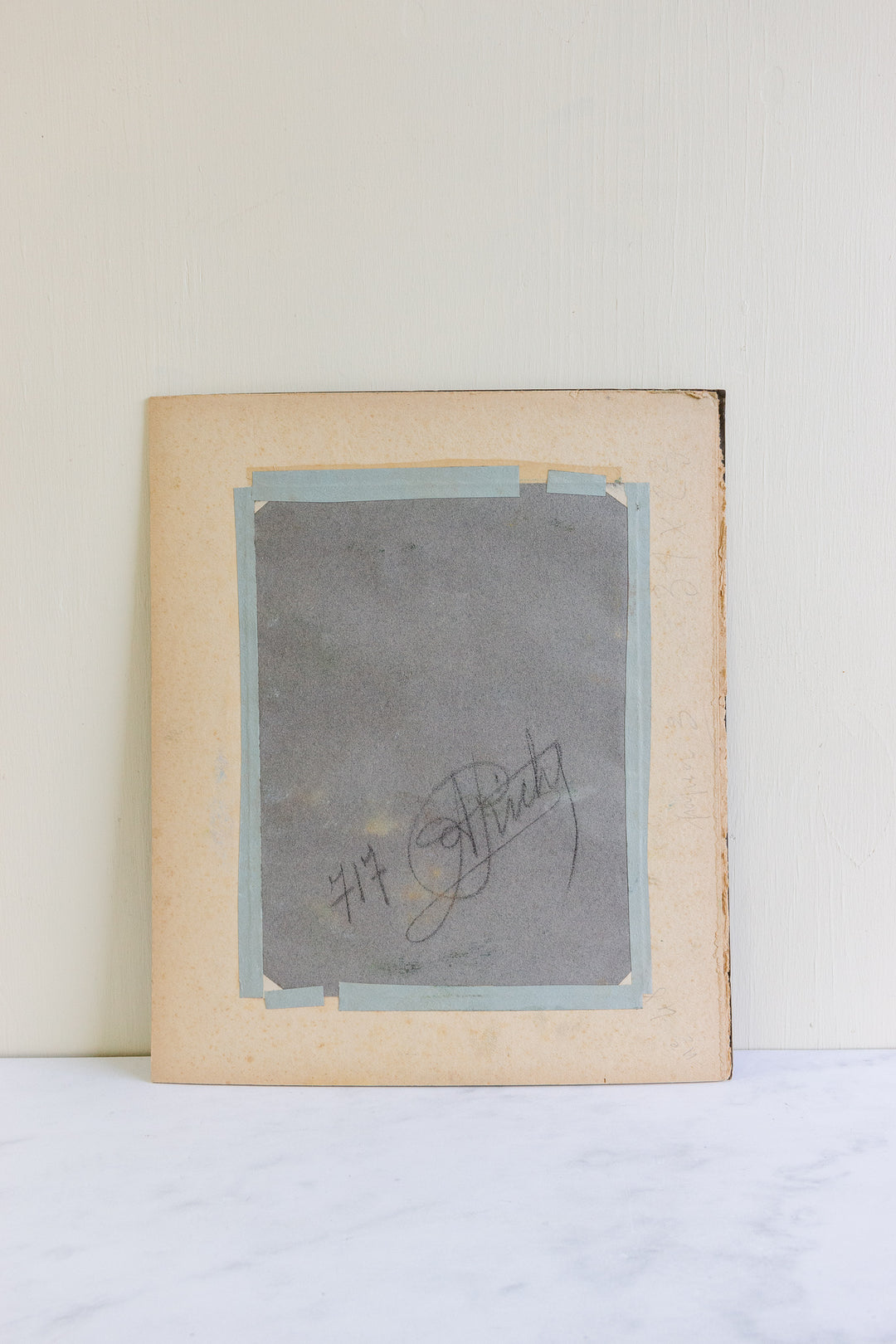 antique french artist portfolio, set of 14 landscape works