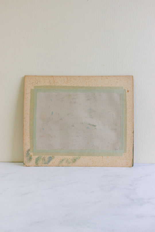 antique french artist portfolio, set of 14 landscape works