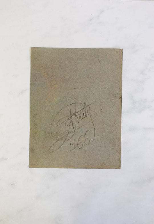 antique french artist portfolio, set of 14 landscape works