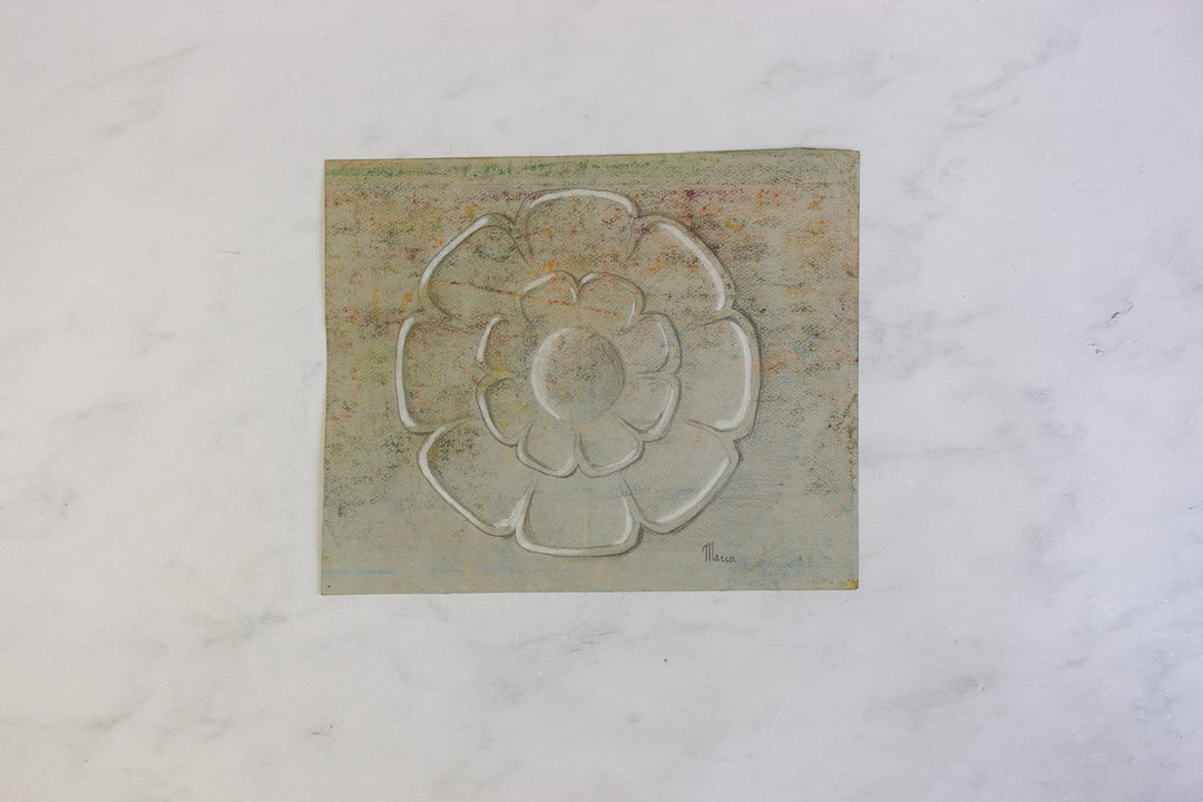 antique french artist portfolio, set of 14 landscape works