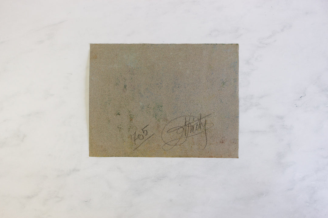 antique french artist portfolio, set of 14 landscape works