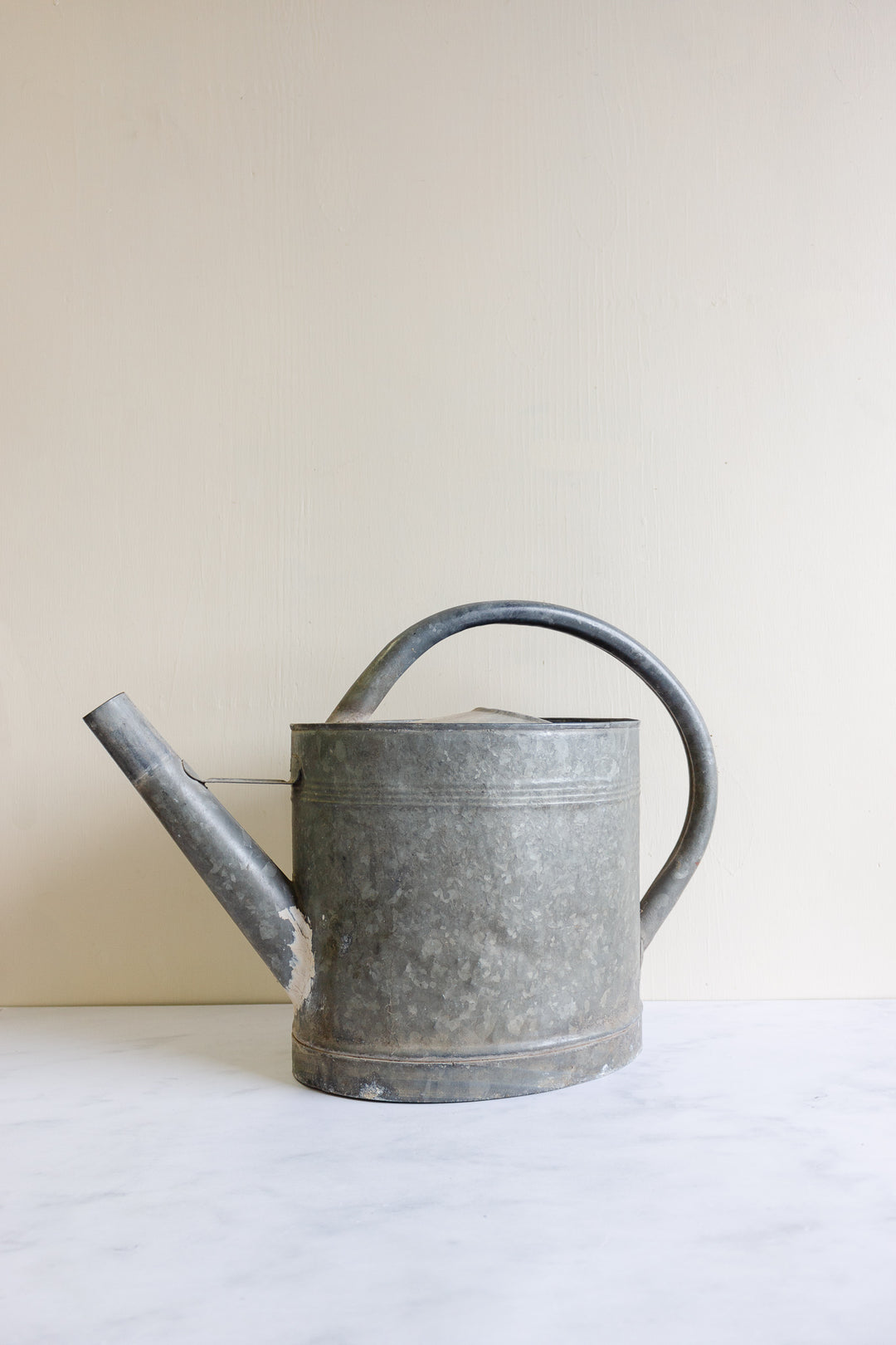 vintage French zinc watering can