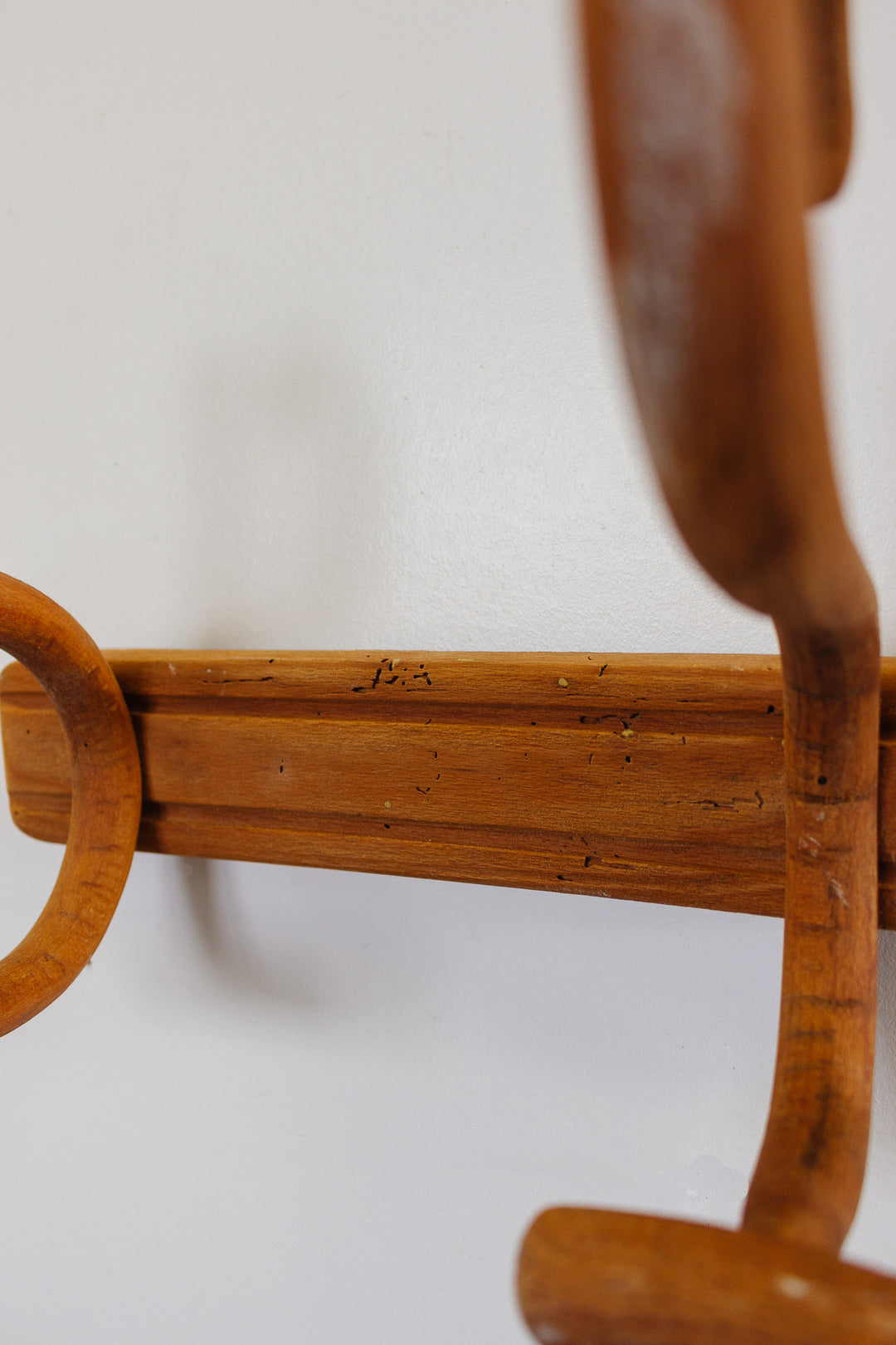 antique J&J Kohn bentwood coat rack