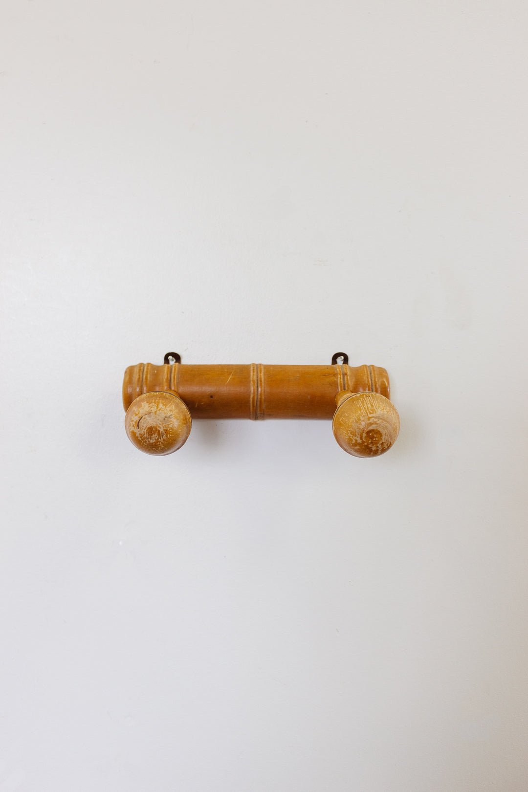 midcentury French faux bamboo portemanteau