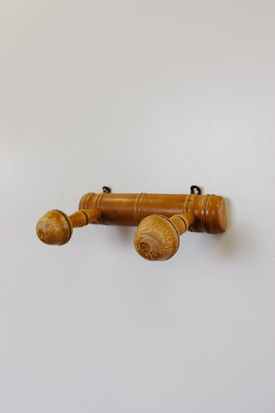 midcentury French faux bamboo portemanteau