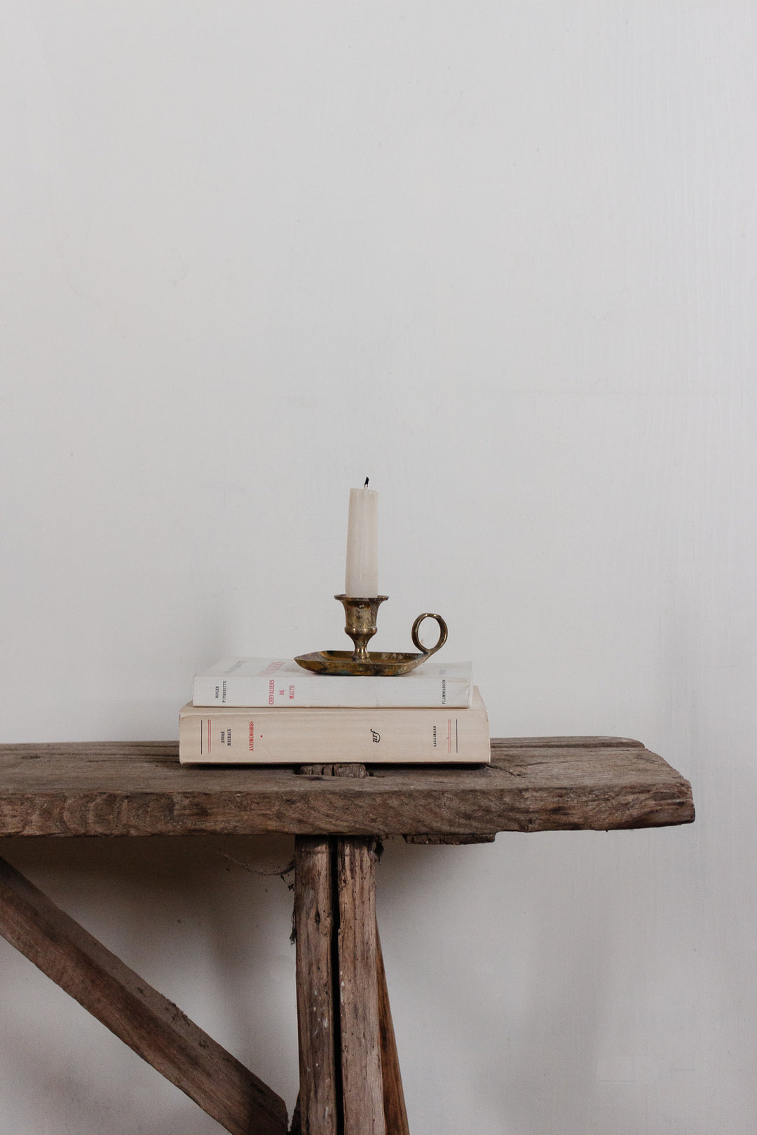 antique French farmhouse bench