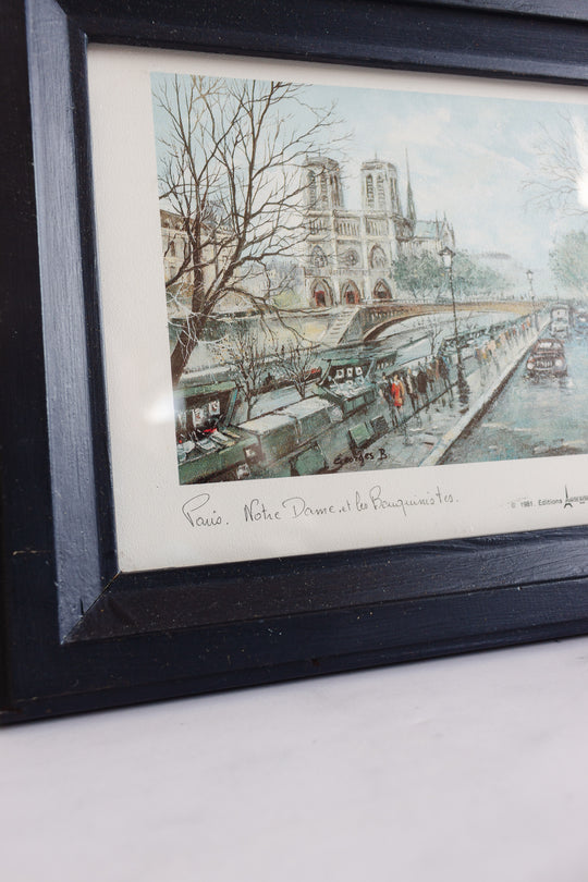 vintage "éditions atelier" paris signed print