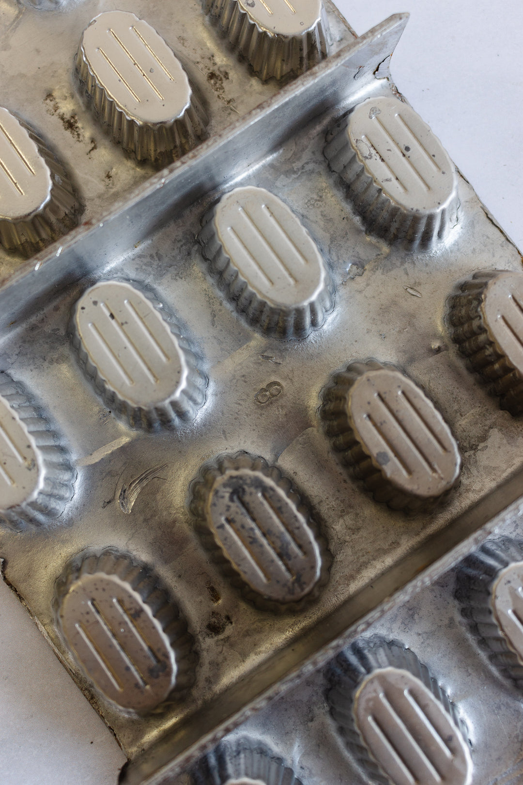 turn of the century Italian stamped cast iron chocolate mould