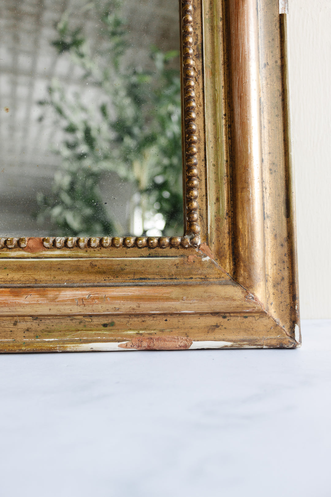 antique French gilt louis philippe mirror