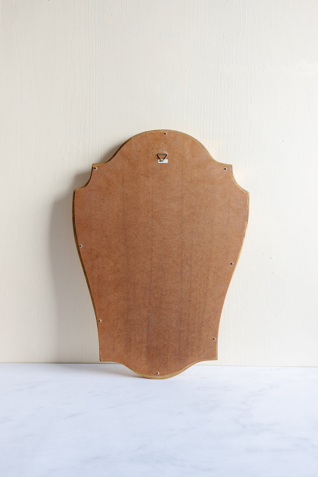 vintage french baroque style gilt wood mirror