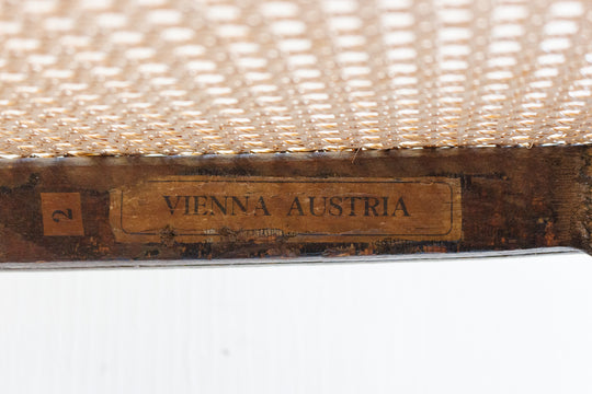 pair of rare antique bentwood chairs by J&J Kohn